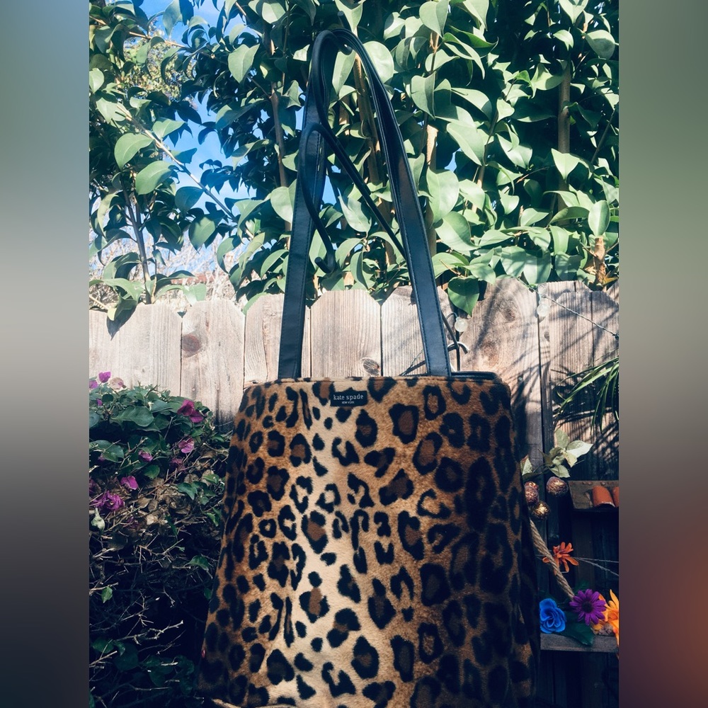 Kate spade leopard print bag